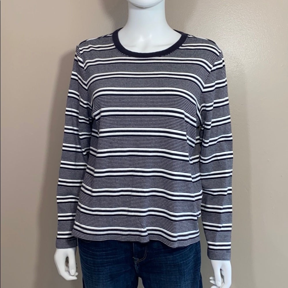 Lands’ End LP Striped Sweater
